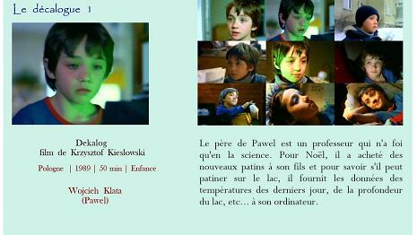 Le décalogue 1