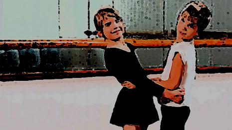 Danse danse - garçon - fille - couple - mains Pour pouvoir passer le mercredi après-midi avec ton amie, tu t'es inscrit au cours de danse...