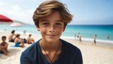 Portraits à la plage-1