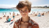 Portraits à la plage-3