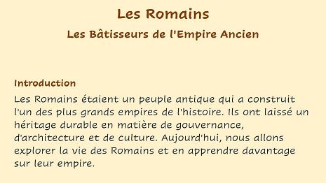 Les Romains 001