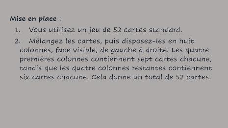 Jeux de cartes Solitaire-12