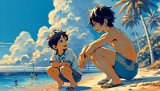 manga-2kids-plage-1