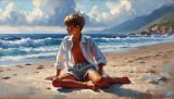 Portrait à la mer 1